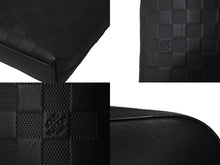 Load image into Gallery viewer, LOUIS VUITTON ルイヴィトン ダミエアンフィニ ポシェットディストリクト ショルダーバッグ レザー N23355 中古 61199