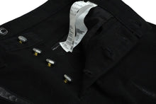 画像をギャラリービューアに読み込む, Thug Club サグクラブ TC レザー ウォッシング デニムパンツ サイズ3 ブラック コットン TC24PT0603 美品 中古 61217