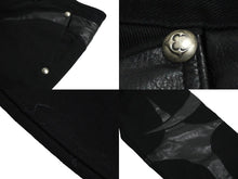 画像をギャラリービューアに読み込む, Thug Club サグクラブ TC レザー ウォッシング デニムパンツ サイズ3 ブラック コットン TC24PT0603 美品 中古 61217