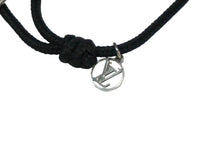Load image into Gallery viewer, LOUIS VUITTON ルイヴィトン シルバー ロックイット ヴァージル アブロー ブレスレット Ag925 ブラック Q95864 美品 中古 61220