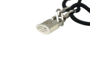 LOUIS VUITTON ルイヴィトン シルバー ロックイット ヴァージル アブロー ブレスレット Ag925 ブラック Q95864 美品 中古 61220