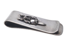Load image into Gallery viewer, CHROME HEARTS クロムハーツ マネークリップ 小物 ハート ダガー シルバー925 58.4g 中古 美品 61221