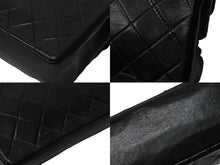 Load image into Gallery viewer, CHANEL シャネル ミニマトラッセ14 ハーフフラップ チェーンショルダーバッグ 1番台 ブラック ゴールド金具 美品 中古 61227