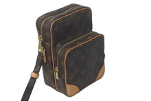 画像をギャラリービューアに読み込む, 極美品 LOUIS VUITTON ルイヴィトン ショルダーバッグ アマゾン モノグラム M45236 ブラウン 中古 61235