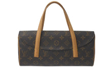 Load image into Gallery viewer, LOUIS VUITTON ルイヴィトン ソナチネ モノグラム ハンドバッグ M51902 PVC ブラウン 美品 中古 61238