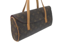 Load image into Gallery viewer, LOUIS VUITTON ルイヴィトン ソナチネ モノグラム ハンドバッグ M51902 PVC ブラウン 美品 中古 61238