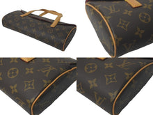 Load image into Gallery viewer, LOUIS VUITTON ルイヴィトン ソナチネ モノグラム ハンドバッグ M51902 PVC ブラウン 美品 中古 61238