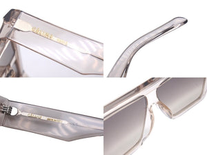 新品未使用 CELINE セリーヌ サングラス サイズ61◻︎10 150 クリア ブラウン グラデーション CL40030F 72F 中古 61243
