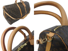 Load image into Gallery viewer, LOUIS VUITTON ルイヴィトン キーポルバンドリエール60 ボストンバッグ M41412 モノグラム 良品 中古 61246