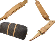 Load image into Gallery viewer, LOUIS VUITTON ルイヴィトン キーポルバンドリエール60 ボストンバッグ M41412 モノグラム 良品 中古 61246