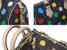 画像をギャラリービューアに読み込む, 未使用 LOUIS VUITTON ルイヴィトン スピーディ バンドリエール25 モノグラム インフィニティドット 草間彌生 M46433 中古