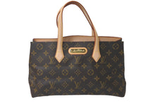 Load image into Gallery viewer, LOUIS VUITTON ルイ ヴィトン ウィルシャーPM ハンドバッグ M45643 モノグラムキャンバス スナップフック ブラウン 美品 中古 61267