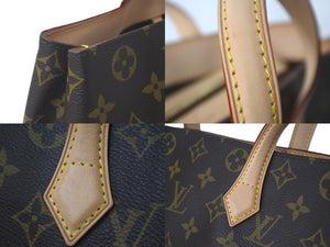 LOUIS VUITTON ルイ ヴィトン ウィルシャーPM ハンドバッグ M45643 モノグラムキャンバス スナップフック ブラウン 美品 中古 61267