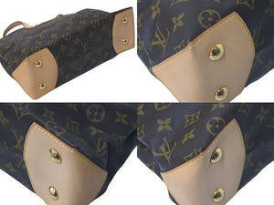 LOUIS VUITTON ルイ ヴィトン ウィルシャーPM ハンドバッグ M45643 モノグラムキャンバス スナップフック ブラウン 美品 中古 61267