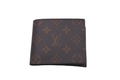 LOUIS VUITTON ルイ ヴィトン ポルトフォイユ マルコ NM 二つ折り財布 モノグラム キャンバス M62288 美品 中古 61271