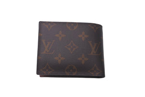 LOUIS VUITTON ルイ ヴィトン ポルトフォイユ マルコ NM 二つ折り財布 モノグラム キャンバス M62288 美品 中古 61271