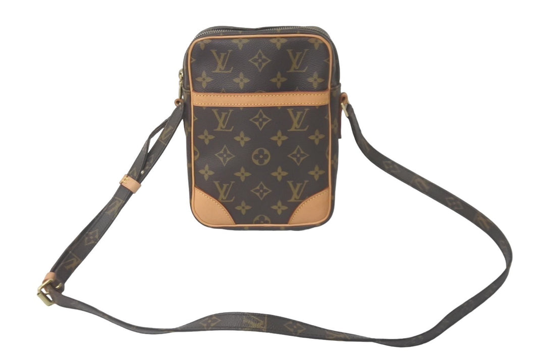 LOUIS VUITTON ルイヴィトン ダヌーブPM ショルダーバッグ モノグラムキャンバス M45266 美品 中古 61273