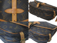 画像をギャラリービューアに読み込む, LOUIS VUITTON ルイヴィトン モノグラム ソミュールMM ショルダーバッグ ブラウン 斜め掛け M40710 美品 中古 61276