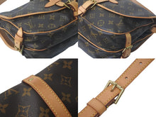 画像をギャラリービューアに読み込む, LOUIS VUITTON ルイヴィトン モノグラム ソミュールMM ショルダーバッグ ブラウン 斜め掛け M40710 美品 中古 61276