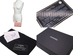 CHANEL シャネル ショルダーバッグ チェーンウォレット A33814 マトラッセ ラムスキン 24番台 ゴールド金具 良品 中古 61279