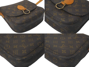 LOUIS VUITTON ルイヴィトン サンクルー18 廃番 ショルダーバッグ モノグラム M51243 ブラウン 良品 中古 61282