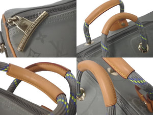 LOUIS VUITTON ルイヴィトン チタニウム キーポル バンドリエール 50 ボストンバッグ M43886 美品 中古 61287