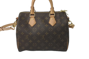極美品 LOUISVUITTON ルイヴィトン スピーディバンドリエール25 2WAY M41113 ハンドバッグ モノグラム 中古 61290