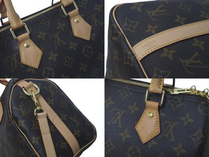 極美品 LOUISVUITTON ルイヴィトン スピーディバンドリエール25 2WAY M41113 ハンドバッグ モノグラム 中古 61290