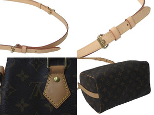 極美品 LOUISVUITTON ルイヴィトン スピーディバンドリエール25 2WAY M41113 ハンドバッグ モノグラム 中古 61290