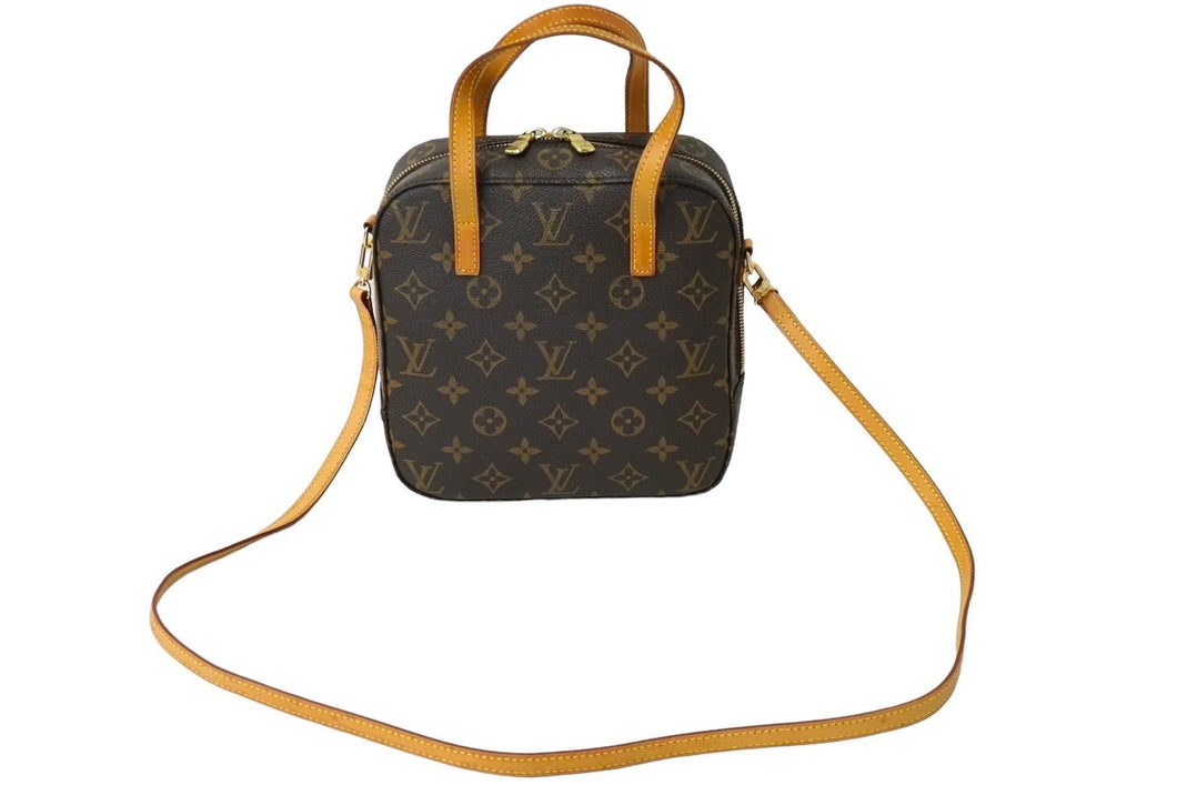 LOUIS VUITTON ルイヴィトン スポンティーニ ハンドバッグ 2WAY 廃盤 モノグラム ブラウン M47500 美品 中古 61294