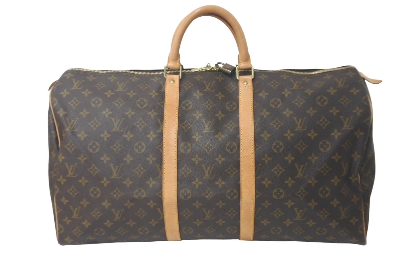 【美品✨】ルイヴィトン　キーポル55　ボストンバッグ　旅行　大容量　カデナ LOUIS VUITTON ボストン 55 美品