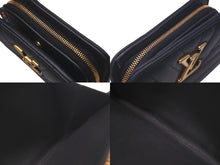 画像をギャラリービューアに読み込む, LOUIS VUITTON ルイヴィトン ニューウェーブ ジプトコンパクト ウォレット キルティング ブラック M63789 美品 中古 61298