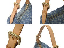 画像をギャラリービューアに読み込む, 極美品 LOUIS VUITTON ルイヴィトン ショルダーバッグ バギーGM M95212 モノグラムデニム ブルー 中古 61301