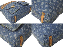 画像をギャラリービューアに読み込む, 極美品 LOUIS VUITTON ルイヴィトン ショルダーバッグ バギーGM M95212 モノグラムデニム ブルー 中古 61301