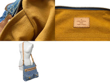 画像をギャラリービューアに読み込む, 極美品 LOUIS VUITTON ルイヴィトン ショルダーバッグ バギーGM M95212 モノグラムデニム ブルー 中古 61301