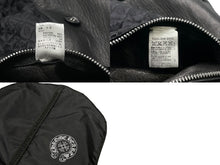 Load image into Gallery viewer, 極美品 CHROME HEARTS クロムハーツ レザーPコート ダガー BSフレア ジャパンタグ ブラック シルバー925 シルバー金具 中古 61310