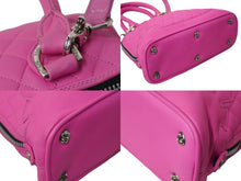 Load image into Gallery viewer, CHROME HEARTS クロムハーツ BSフレア スクロールラベル フレアニー クリップショルダー ピンク 2WAYハンドバッグ 美品 中古 61311