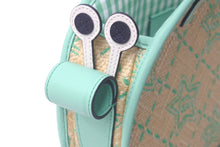 画像をギャラリービューアに読み込む, 未使用 GUCCI グッチ トップハンドルバッグ ハンドバッグ チルドレンズコレクション ラフィア レザー FABBJ 中古 61317 