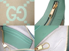 画像をギャラリービューアに読み込む, 未使用 GUCCI グッチ ミニオフィディア ハンドバッグ 658551UKMBG レザー グリーン ゴールド金具 中古 61319 