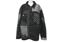 Load image into Gallery viewer, 極美品 LOUIS VUITTON ×NIGO ルイヴィトン×NIGOモノグラムクレイジーデニム ジャケット 22SS サイズ48 RM221M 中古 61324