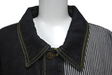 Load image into Gallery viewer, 極美品 LOUIS VUITTON ×NIGO ルイヴィトン×NIGOモノグラムクレイジーデニム ジャケット 22SS サイズ48 RM221M 中古 61324