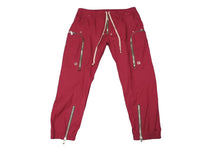 Load image into Gallery viewer, 極美品 Rick Owens リックオウエンス バウハウス カーゴパンツ サイズ56 ワインレッド コットン RU01C4377-TE 中古 61359