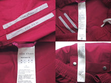 Load image into Gallery viewer, 極美品 Rick Owens リックオウエンス バウハウス カーゴパンツ サイズ56 ワインレッド コットン RU01C4377-TE 中古 61359