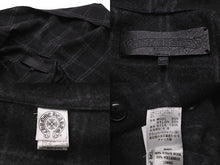 Load image into Gallery viewer, 極美品 CHROME HEARTS クロムハーツ クロスボールボタンフードジャケット セメタリークロス タイニーCHクロス サイズXS 中古 61363