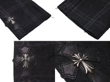 Load image into Gallery viewer, 極美品 CHROME HEARTS クロムハーツ クロスボールボタンフードジャケット セメタリークロス タイニーCHクロス サイズXS 中古 61363