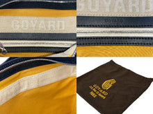 画像をギャラリービューアに読み込む, GOYARD ゴヤール ベルーガ PM ハンドバッグ ブラック シルバー金具 レザー PVCコーティングキャンバス 美品 中古 61375