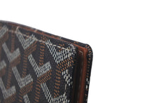 画像をギャラリービューアに読み込む, 極美品 GOYARD ゴヤール 廃盤 グルネル パスポートケース ヘリンボーン柄 ブラック ブラウン 中古 61377