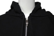 Load image into Gallery viewer, CHROME HEARTS クロムハーツ ジップアップパーカー トップス シルバー金具 コットン サイズM ブラック 美品 中古 61389