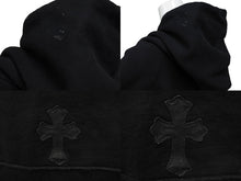 Load image into Gallery viewer, CHROME HEARTS クロムハーツ ジップアップパーカー トップス シルバー金具 コットン サイズM ブラック 美品 中古 61389