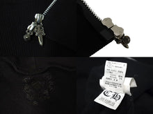 Load image into Gallery viewer, CHROME HEARTS クロムハーツ ジップアップパーカー トップス シルバー金具 コットン サイズM ブラック 美品 中古 61389